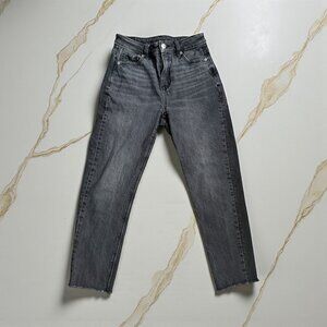 AMERICAN EAGLE Black Gray Wash Jeans Size 000 Short